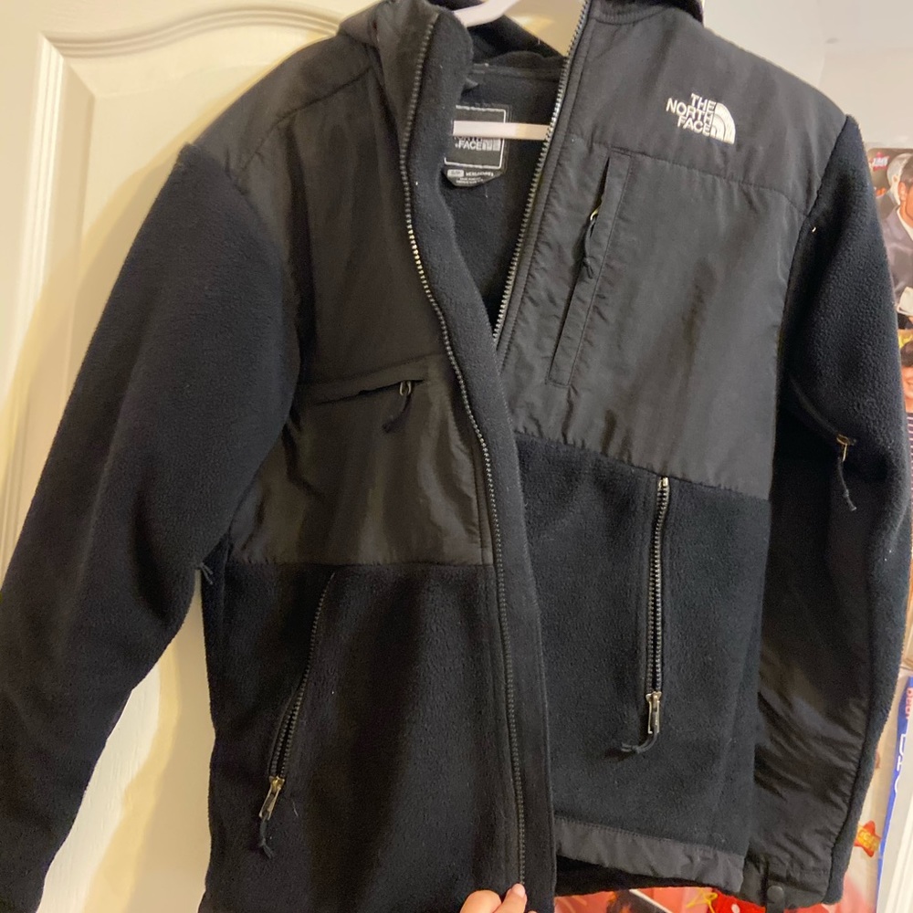 North Face Black Jacket with hood